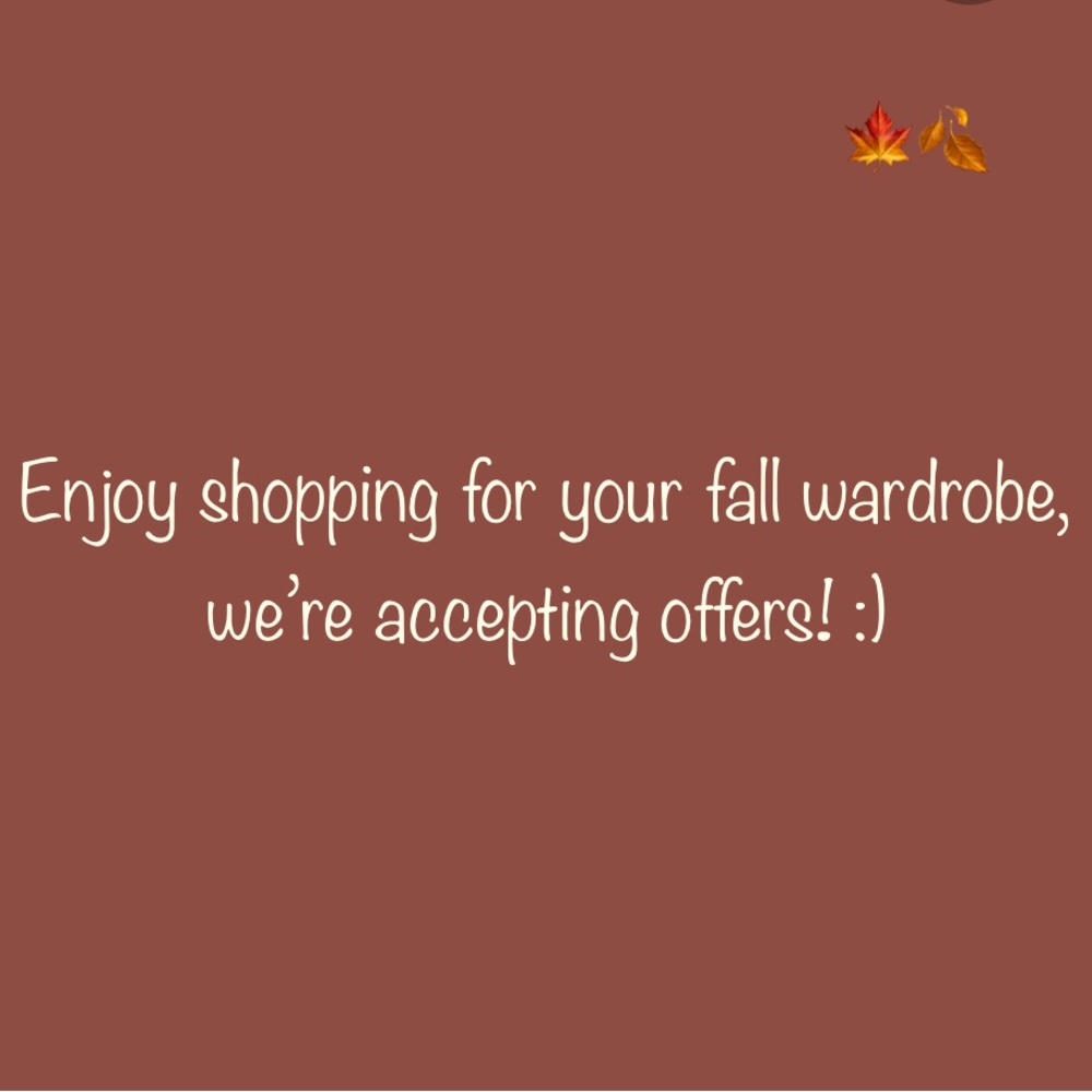 Thanks for shopping my closet !